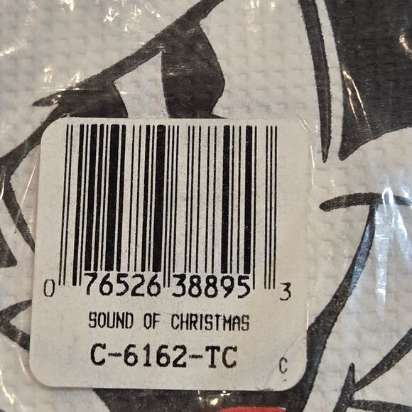 Vintage Sound of Christmas Disney Mickey Paper Table Cover - Contempo 54"x104" - Picture 4 of 5